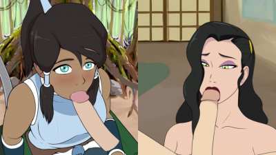 Four Elements Trainer: Korra&amp;amp;Asami [Mity]