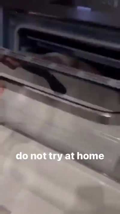 She will be baked soon