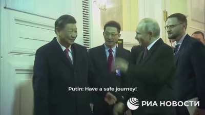Xi's parting words to Putin: "Change is coming that hasn't happened in 100 years"