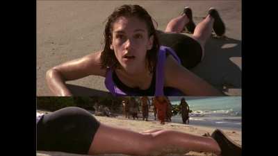 Amy Jo Johnson Sounding Sexy
