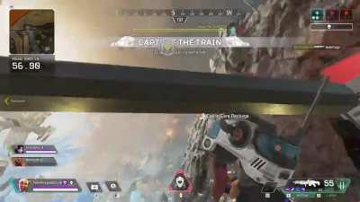 I got stuck in a box in winter express