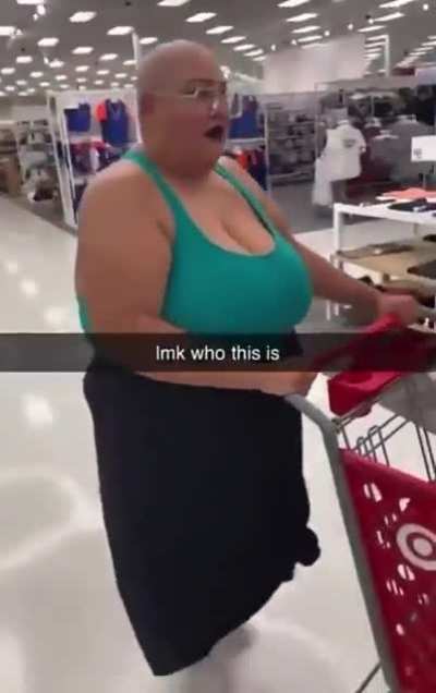 Woman has no time for shenanigans at Target