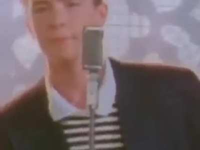 It's not rick roll