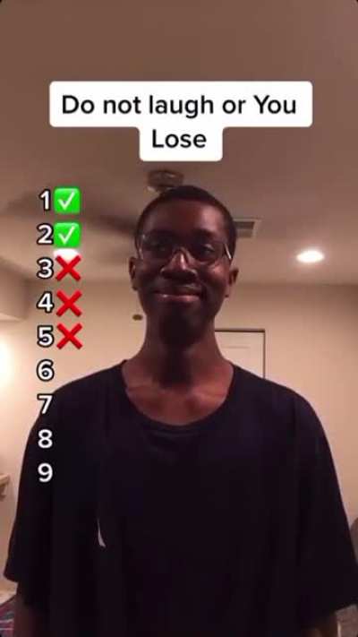Do not laugh or you lose (hard) (credits to: jessealaribee)