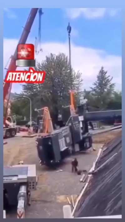Holy smokes these two dummies almost got squished