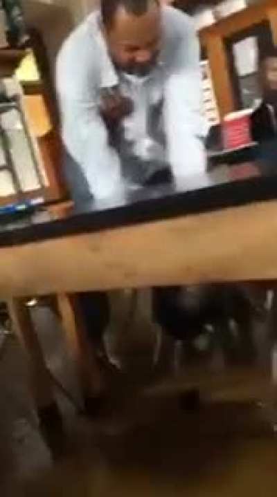 Relief teacher pins down disruptive student