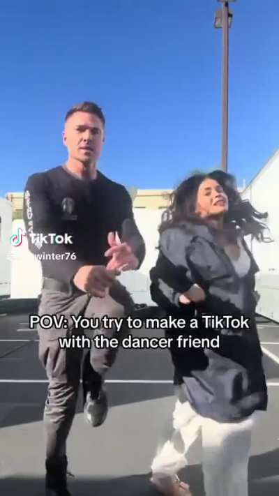 TikTok with Eric Winter on set of The Rookie (January 4th, 2024)