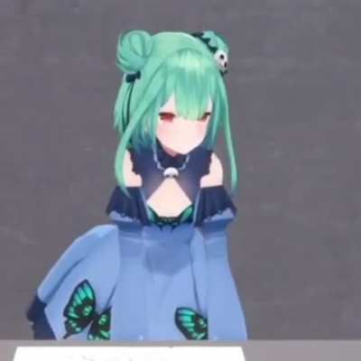 Cute 3D Rushia but i added Helltaker music