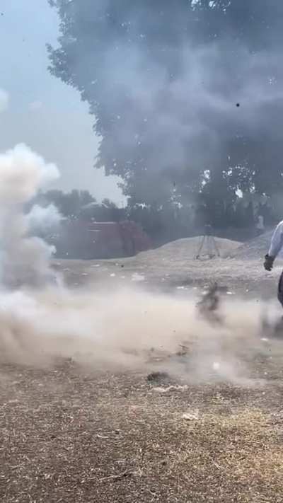 San Juan de la Vega hosts a yearly exploding sledgehammer festival in February as a tribute to "San Juanito". The festival originates from a 17th-century skirmish between the town's namesake and wealthy landowners. Despite safety concerns, the tradition h