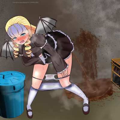 Girl diarrhea food