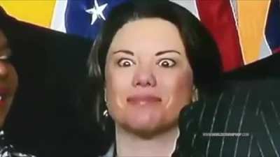 Politician So Coked Up She Can't Seem To Act Normal