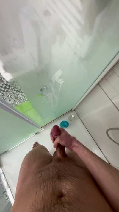 spraying my shower door