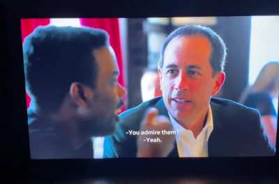 Chris Rock explaining to Jerry Seinfeld on &lsquo;Comedians in Cars Getting Coffee&rsquo; that he &ldquo;admires people that have breakdowns&rdquo;