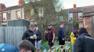 Necking 5 Pints