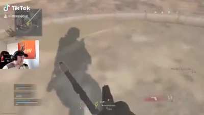 My friend decided his warzone content was stream worthy.
