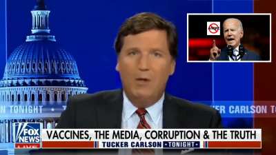 Tucker Carlson address bidens latest speech