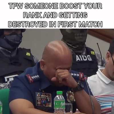 When you lost because your teammate is feeding.