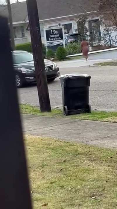 She&rsquo;s in a hurry to get somewhere.
