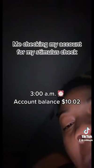 Checking your bank account
