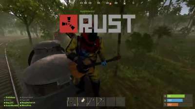 Rust Bullshittery Title Card concept (turn on sound)