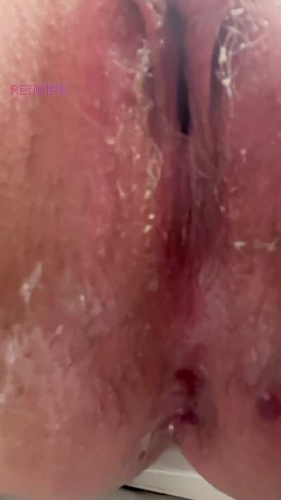 Anal creampie