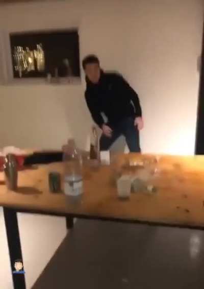 Oh no! The drinks!