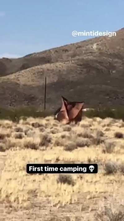 First time camping... What could go wrong?