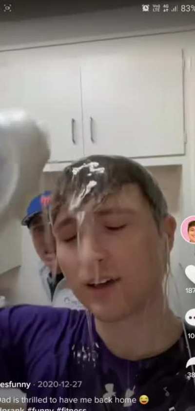 If I pour detergent on my head