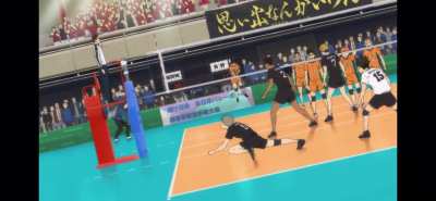 Is it humanly possible for your jump serve to land on the opponents&rsquo; court before you land? Multiple Haikyu!! characters do this MULTIPLE TIMES!