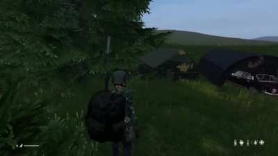 My friends have odd ways of defending their gear