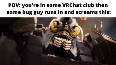 Megalon in VR chat