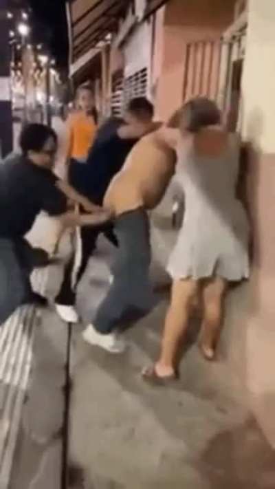 That escalated from fight to porn