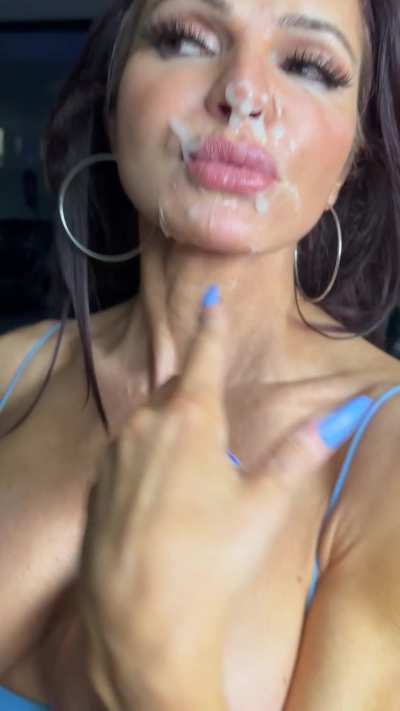 Splattered in Sperm