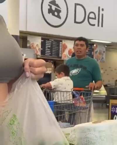 the guy in the back knows what's up (cucmber=dildo)