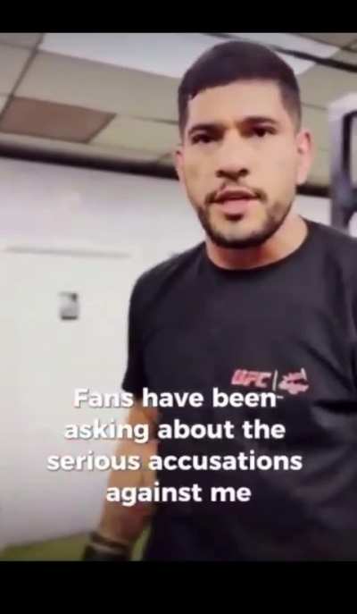 Alex Pereira broke his silence