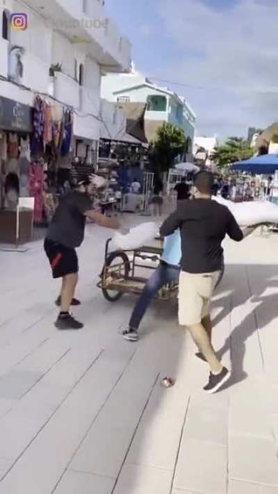 Pillow fight