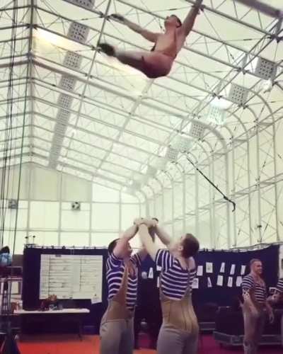 Insane acrobatics