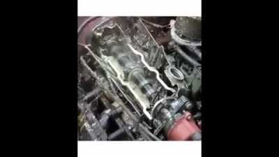 That engine has a leak!