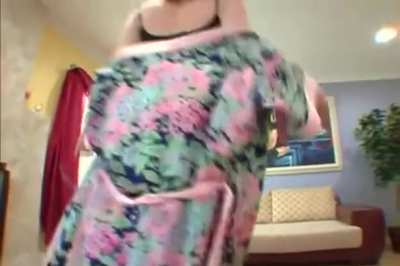 Nina&rsquo;s round ass makes everyone cum!