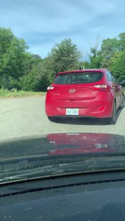Road rage in Asheville, North Carolina