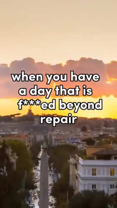 Advice to all of us