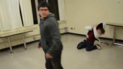 Epic fight scene