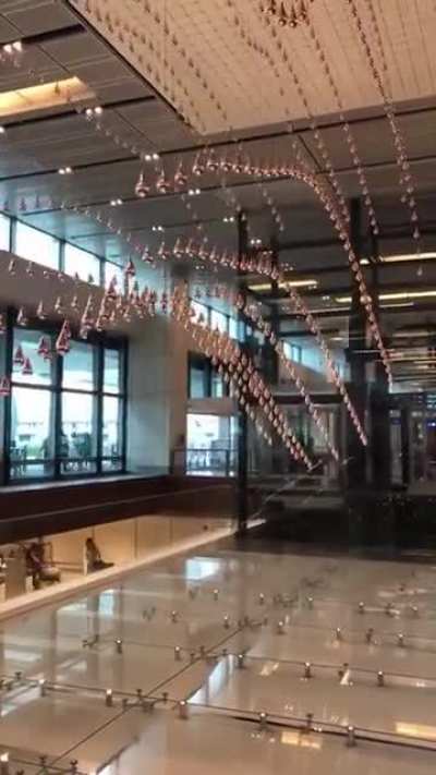 Amazing kinetic installation