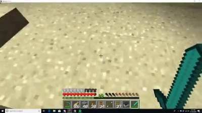 [Minecraft] now that&rsquo;s a lot of damage