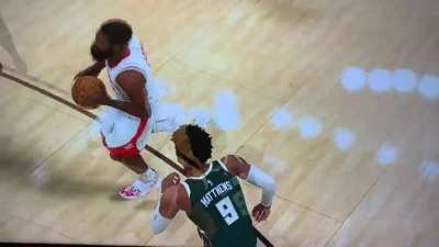 Harden has taken travailing to a whole new level.