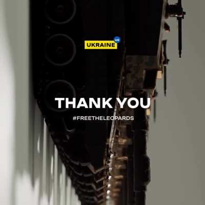 Ukraine&rsquo;s official Instagram thanks Germany for freeing the Leopards! 🐆