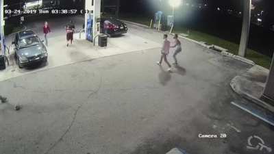 If I try to rob 4 guys on spring break......