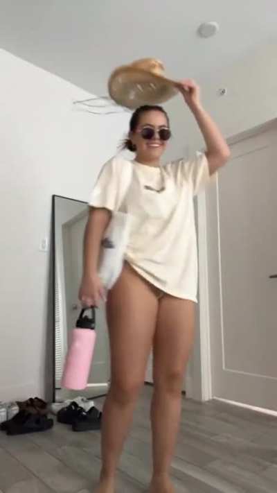 Her legs and her ass are too amazing for words