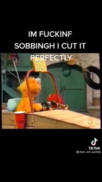 elmo has had enough