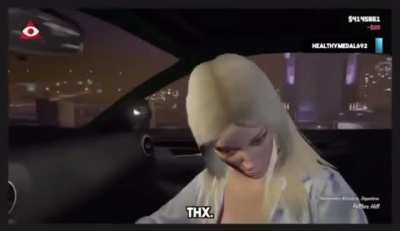 The fact that she closed the door! Dead.